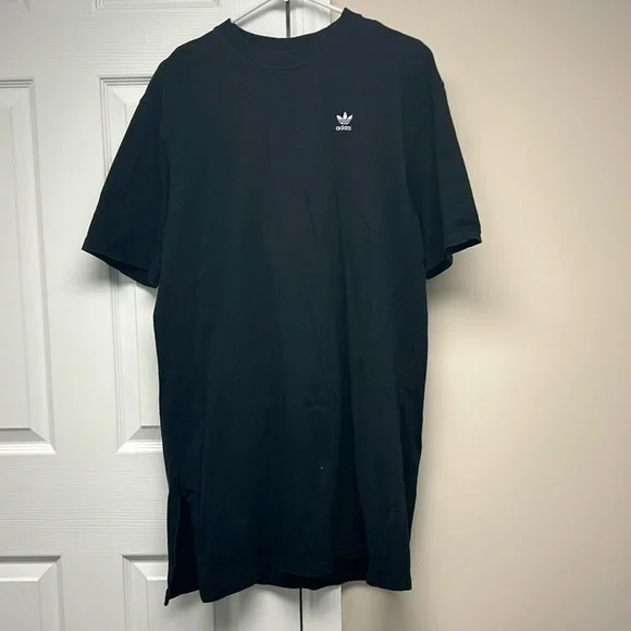 black adidas t shirt dress Black Washed Denim Tube Dress main image 0